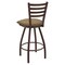 Holland Bar Stool Co 30" Swivel Bar Stool, Brnz Finish, Canter Sand Seat X410 - alternate 2